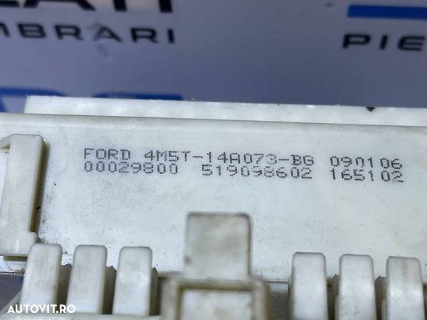 Panou Tablou Relee Sigurante Ford C-Max 2004 - 2010 Cod 4M5T-14A073-BG 4M5T14A073BG - 5