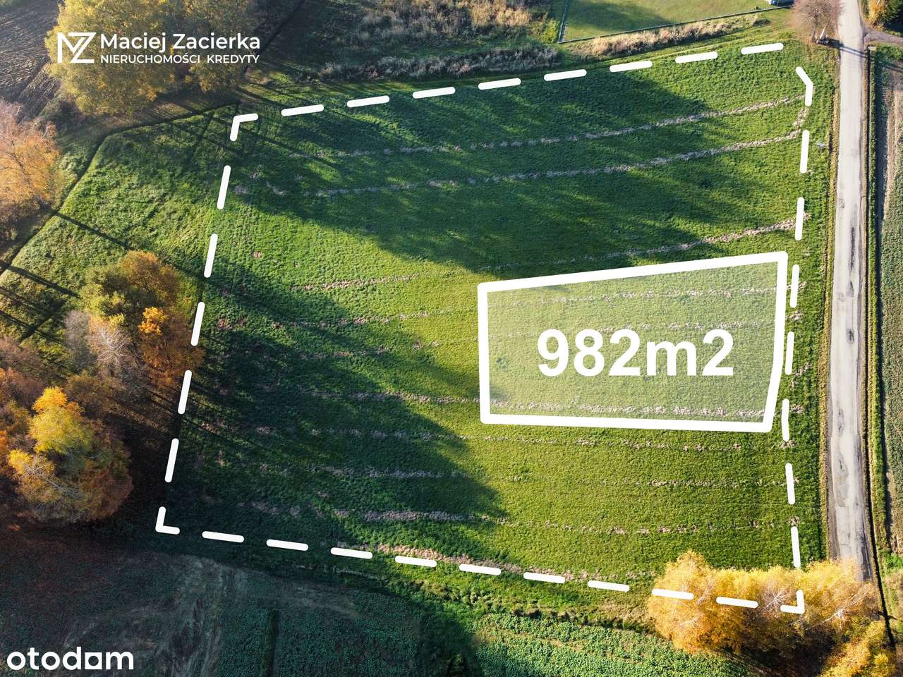 Działka budowlana pod lasem Stara Wieś - Pełny obrazek: 5/7