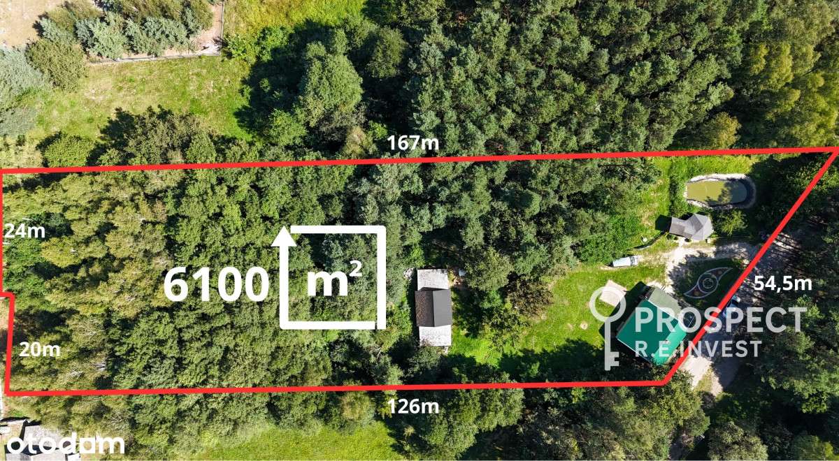 Dom, własny kawałek lasu, blisko rzeki, Pukarzów-1