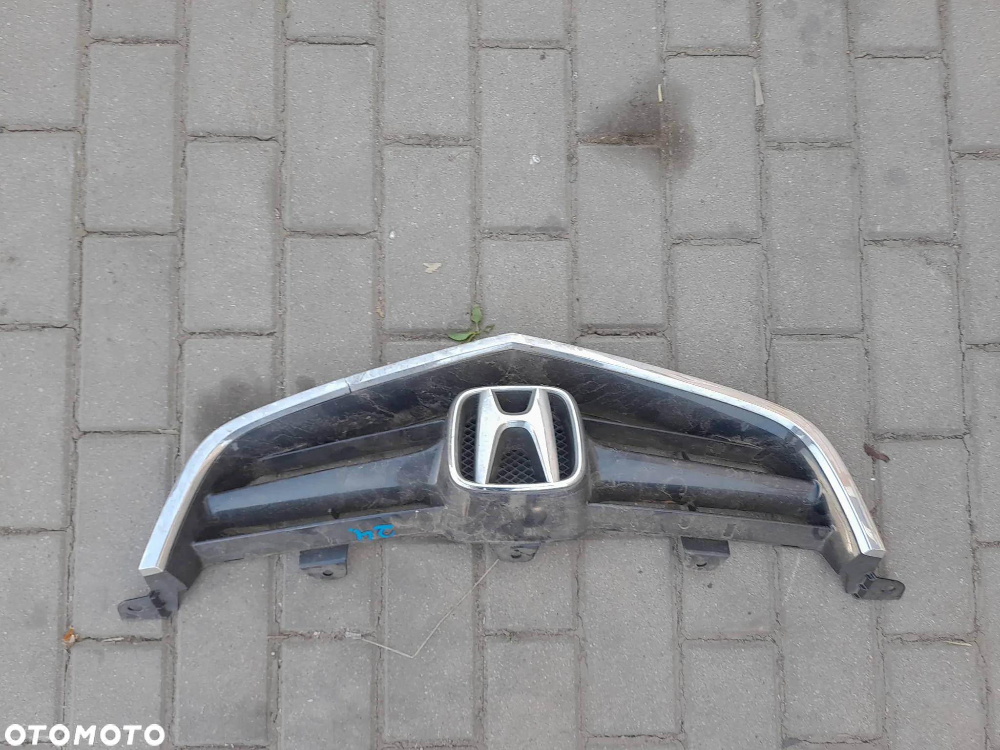 HONDA ACCORD VII 03-06r ATRAPA GRILL CHROM - 2