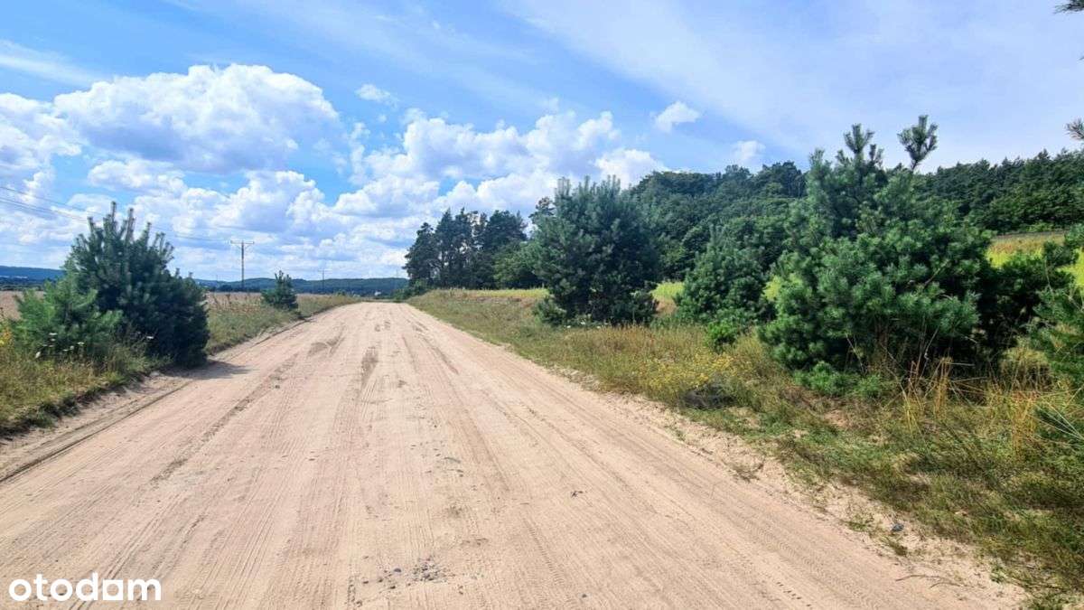 Działka Pod Lasem Z Pięknym Widokiem I Decyzją WZ - Pełny obrazek: 5/7