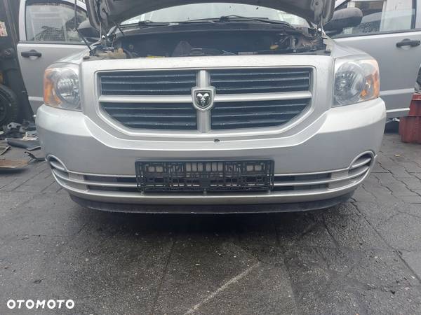 DODGE CALIBER ZDERZAK GRILL PRZÓD KOMPLET SREBRNY - 2