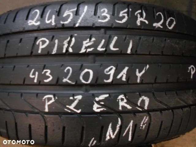 OPONA POJEDYNKA 245/35R20 PIRELLI PZERO N1 DOT 4320 7.2MM - 1