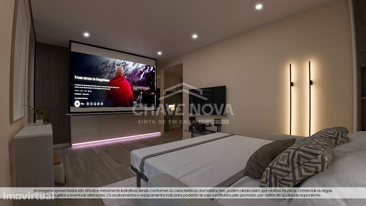 T1 Dúplex Novo em Santa Marinha (Zona Turística - Marginal de Gaia) - Grande imagem: 4/20