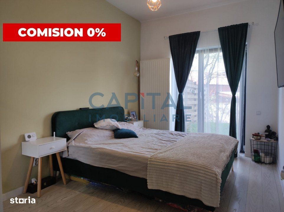Comision 0 %  Apartament 2 camere, imobil 2019, gradina, Marasti