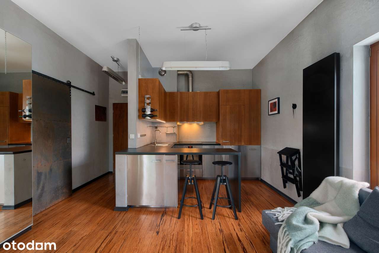 Loftowe Studio z ogródkiem i miejscem postojowym | Park tuż obok - Pełny obrazek: 2/20