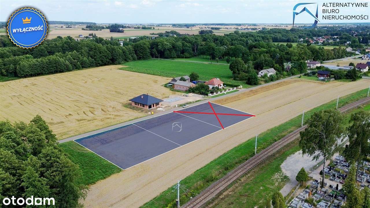 Działki usługowo-mieszkaniowe po 12ar 50% zabudow - Pełny obrazek: 3/10