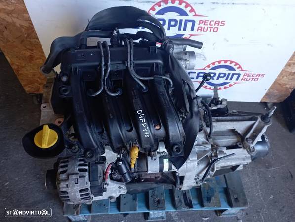 Motor Renault Clio III/Clio IV/Modus 1.2i 16v Ref: D4FD740 - 1