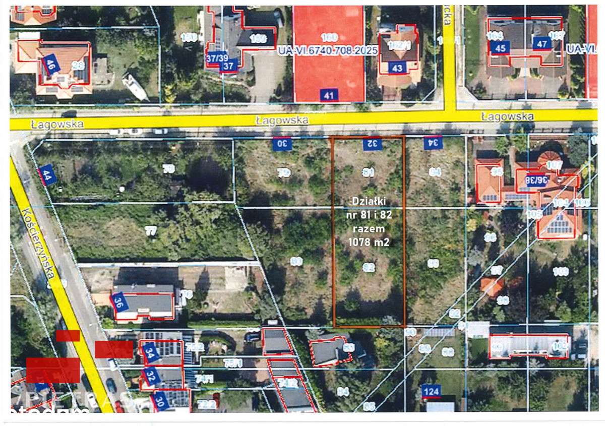 Smochowice – Łagowska, atr. Działka 1078 m2-2