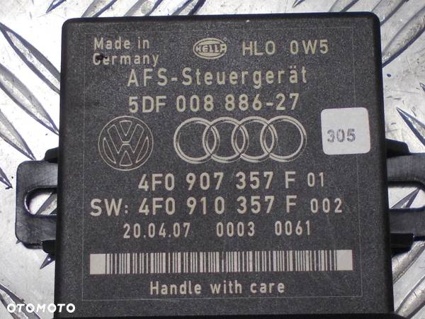 Audi A4 B7 A6 C6 A8 D3 Q7 moduł świateł - 3