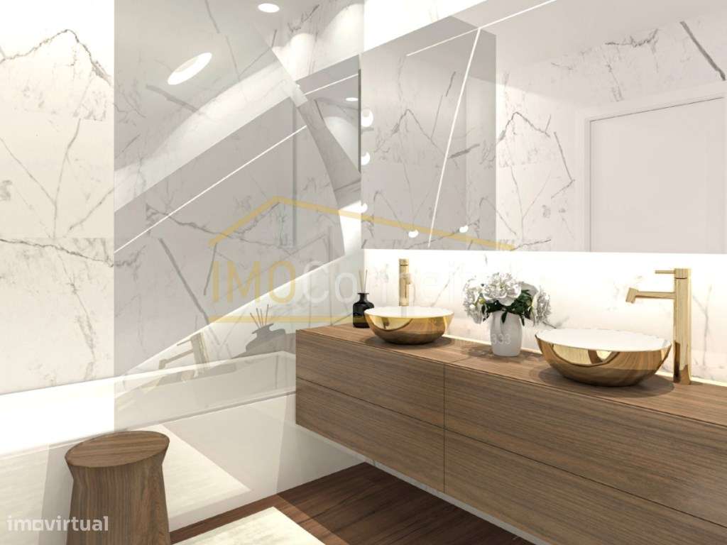 Apartamento T3| Piscina Garagem e Parque Infantil - Entroncamento - Grande imagem: 5/54