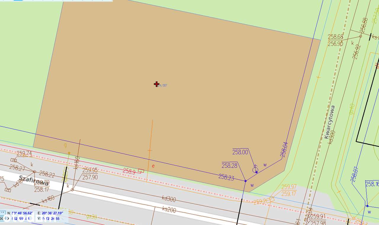 Sprzedam działkę budowlana w pełni uzbrojoną Bilcza ul. Szafirowa-0