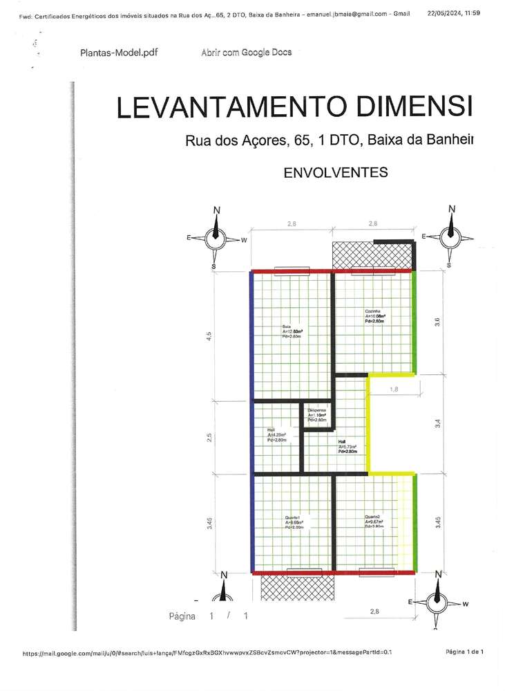 A sua primeira casa pode começar aqui Apartamento T2 Baixa Banheira-24