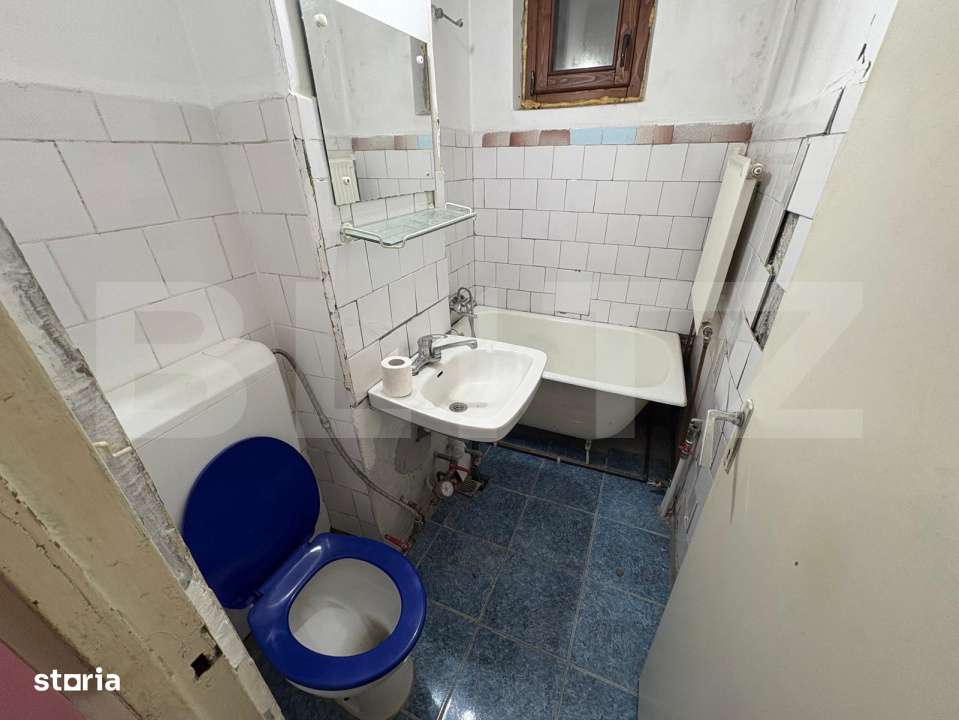 Apartament cu 2 camere, 37 mp, cu balcon si centrala - Imagine principală: 4/6