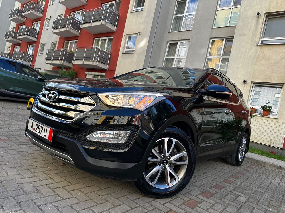Hyundai Santa Fe blue 2.0 CRDI 4WD Premium 2014