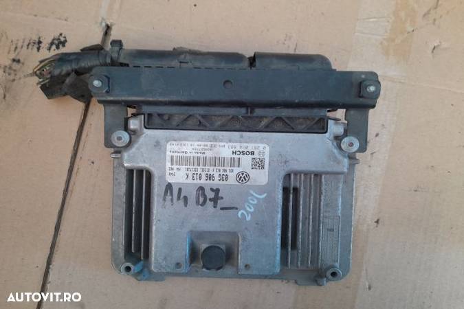 Calculator motor ECU 03G906013K Audi A4 B7  [din 2004 pana  2008] Ava - 1