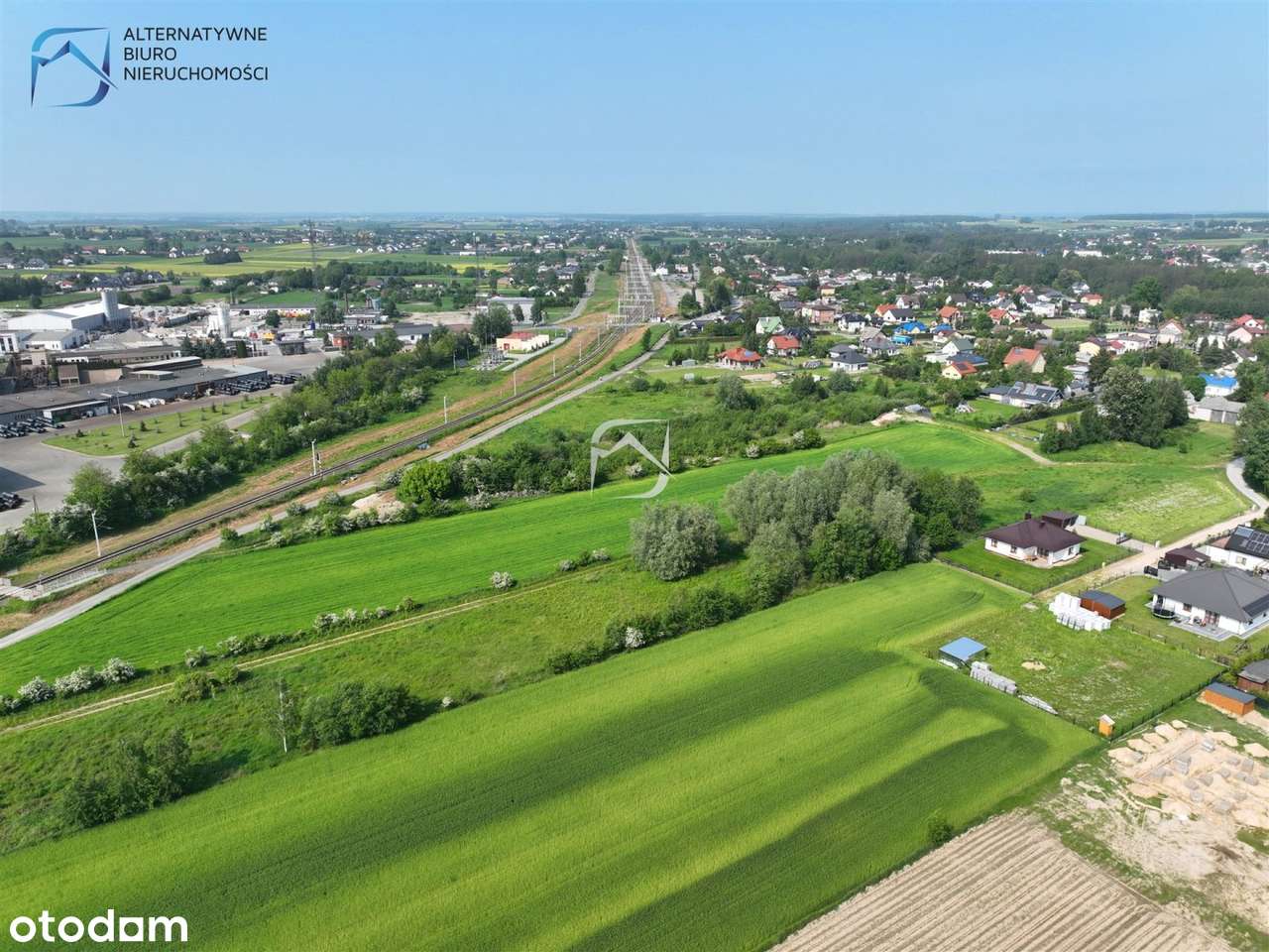 Ładne, ustawne działki 880mkw w Niedrzwicy Dużej - Pełny obrazek: 2/6