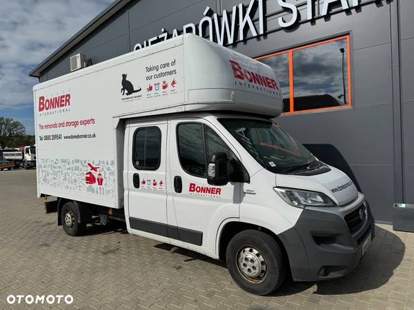 Fiat Ducato 130 Multijet / dubel kabina 7 osobowy + kontener / Anglik - 13