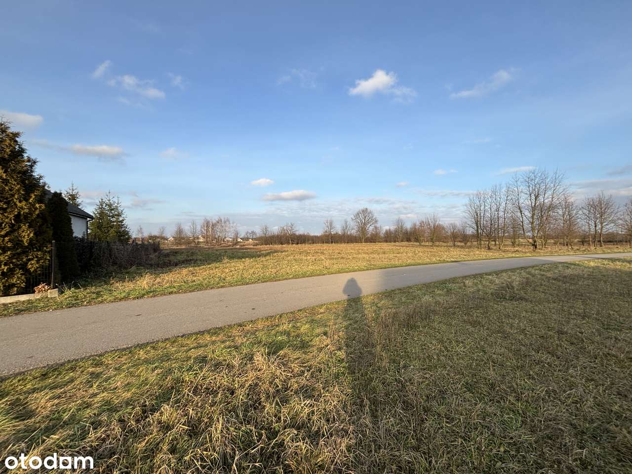 Działka 10 arów_Tuszyma_ dojazd asfaltowy_pozwolenie na budowę!-1