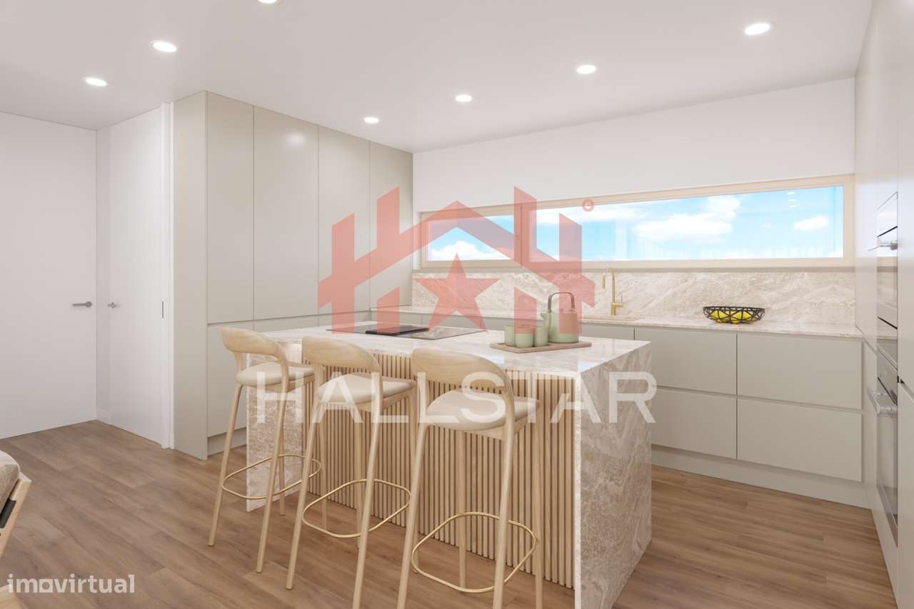 Apartamento T2 / Em Construção / Garagem para 2 Carros / Marrazes - Grande imagem: 5/17