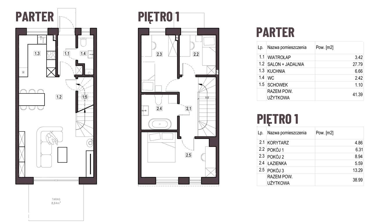 Dom Dębova Park - kameralne osiedle pod lasem Łosino Kobylnica - Pełny obrazek: 4/4