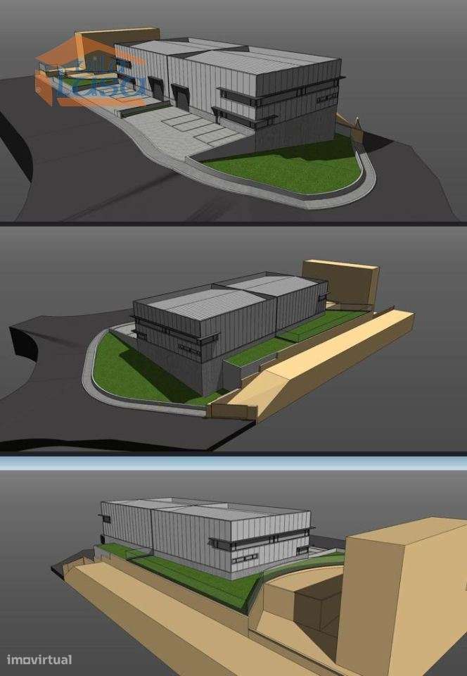 Terreno com 1.498 m2 Zona Industrial de canelas para a construção d... - Grande imagem: 3/12