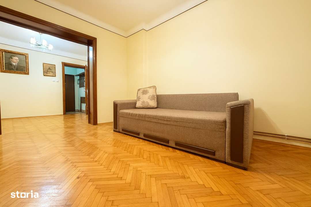 Inchiriere 2 camere – Central, Mihaileanu, 56 mp, cu centrala propri - Imagine principală: 4/9