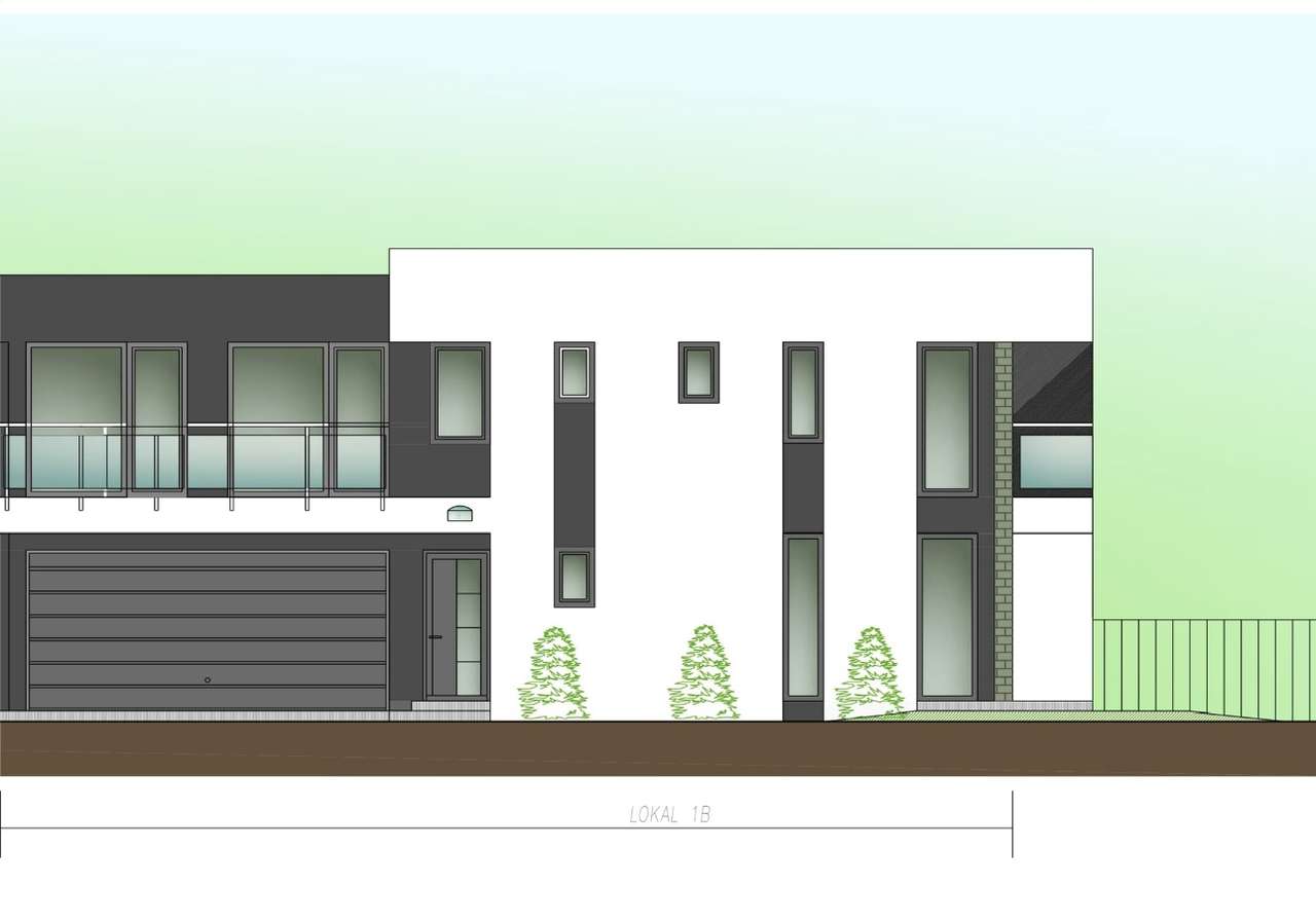 Działka z Projektem i Pozwoleniem na 2 Domy Bliźniacze-Puławy ul Opani - Pełny obrazek: 5/9