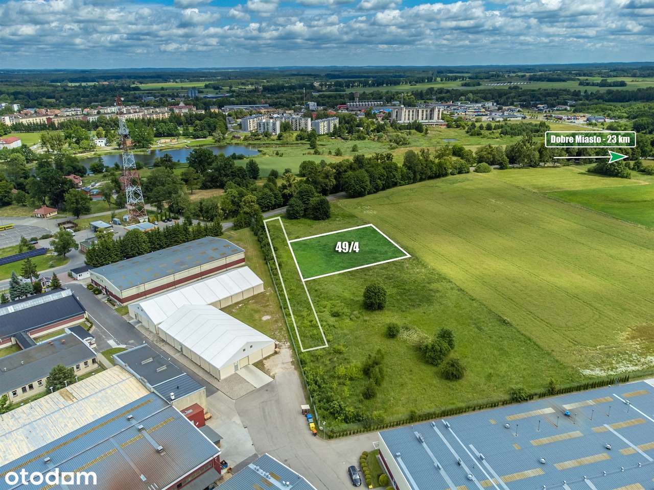 Działka komercyjna w Ornecie-6