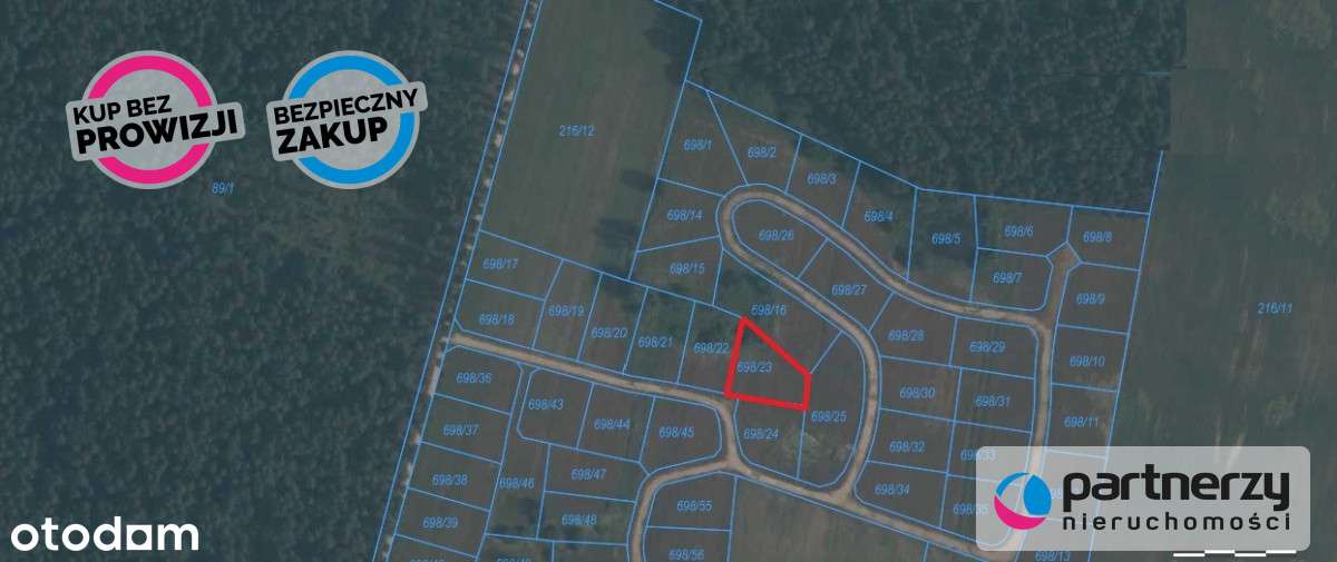 Działka mieszkaniowa 1012m2 z wodą na działce - Pełny obrazek: 5/11