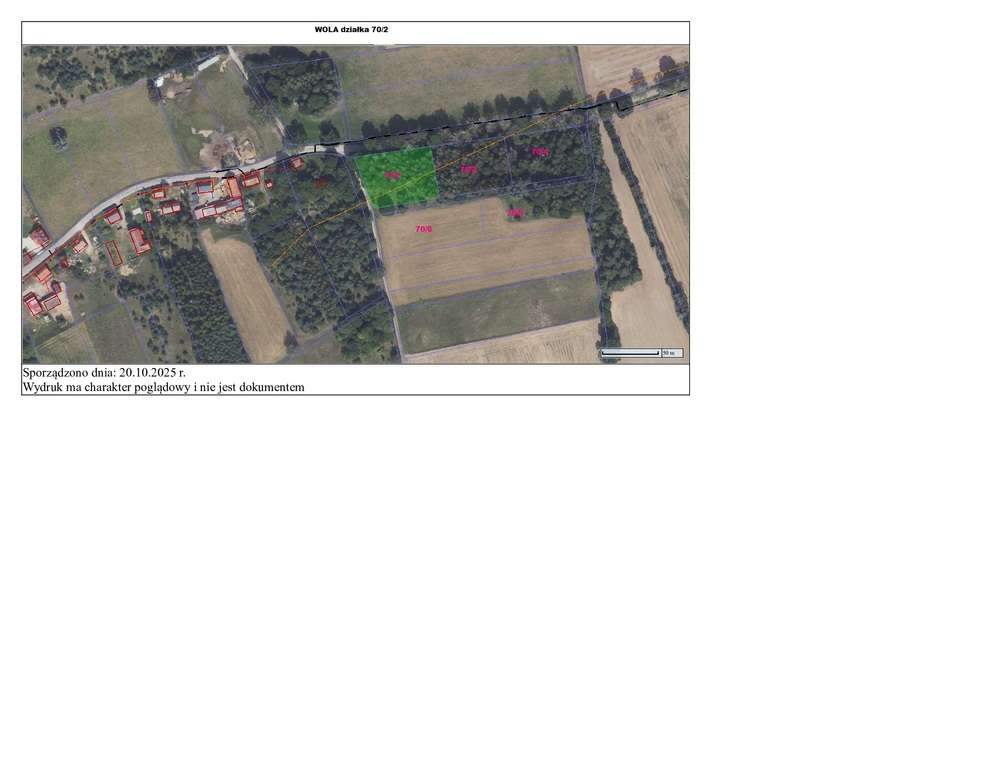 Mazury. Działka 3081 m2 Wola gm.Kozłowo, Nidzica-7