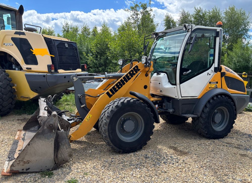 Liebherr L508 2018r rekin, widły, 4x4 łyzka dzielona 2018