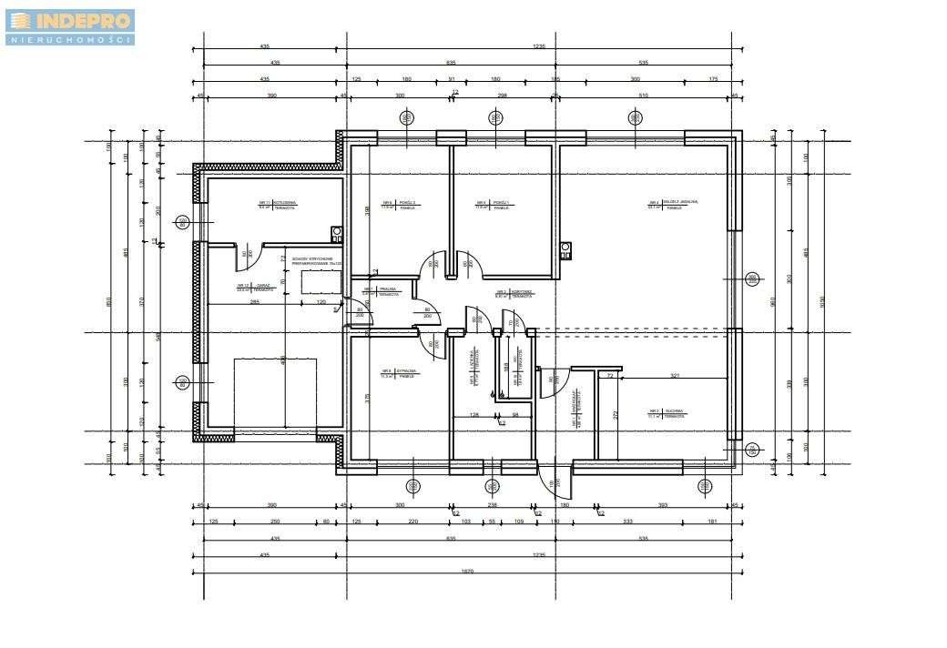 Nowoczesny dom parterowy 134 m² | Klembów-10