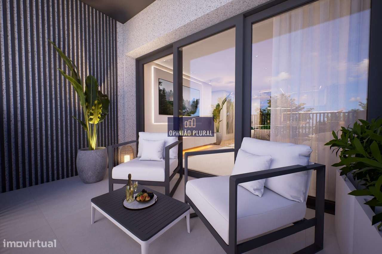 T2 Premium com Varanda e Garagem | Garden Park Plaza  Avintes - Grande imagem: 4/19