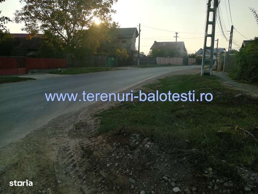 Vanzare teren Balotesti,intre case, 24000 euro-14