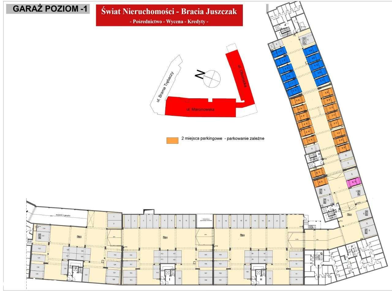 PLATFORMA - 2W1 Miejsca postojowe - ul. Obornicka - Pełny obrazek: 5/5