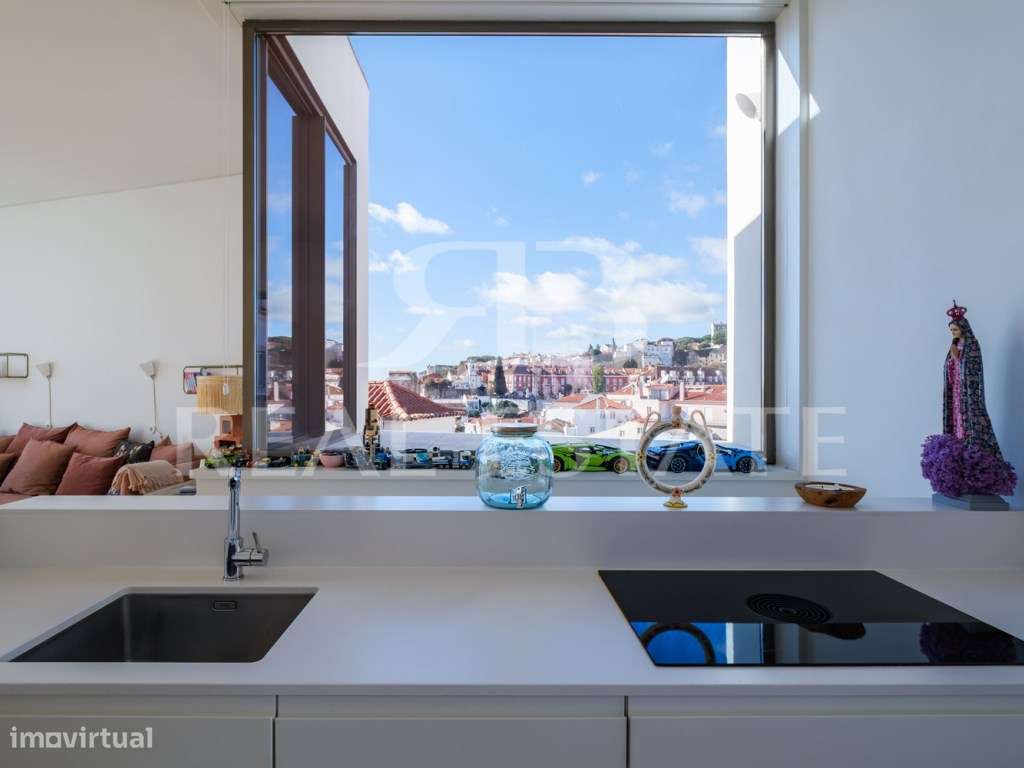 T3 duplex com VISTA + TERRAÇOS + PISCINA + GARAGEM em São Vicente -...-19