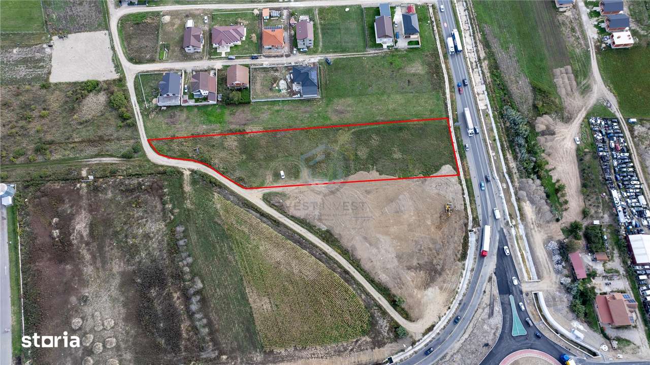 Teren intravilan Osorhei langa centura - Imagine principală: 5/5