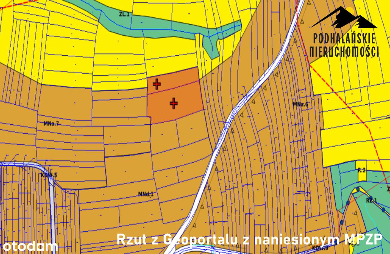 Duża działka budowlana  z widokiem pod inwestycję-3