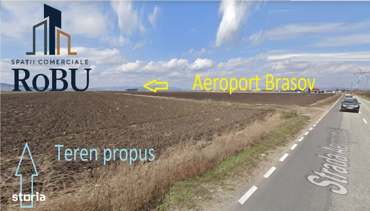 Teren - zona Aeroport Ghimbav  # RoBU Spatii Comerciale-0