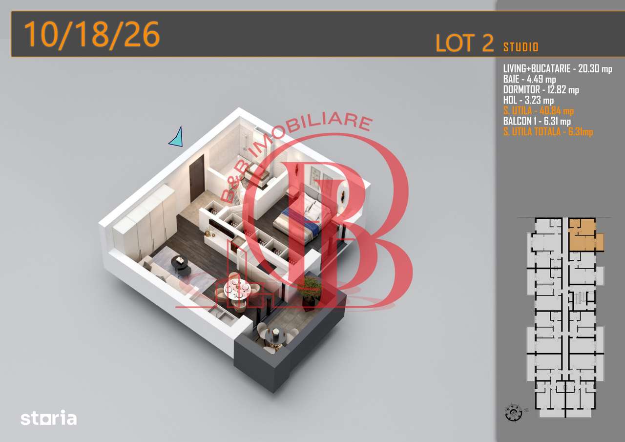 Promo-Ideal Investitie-2 camere-Theodor Pallady Metrou Teclu