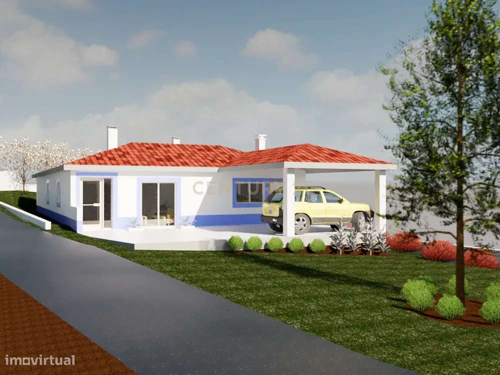 Moradia T3 em construção na Mata da Bidoeira de Cima, Leiria - Grande imagem: 3/28