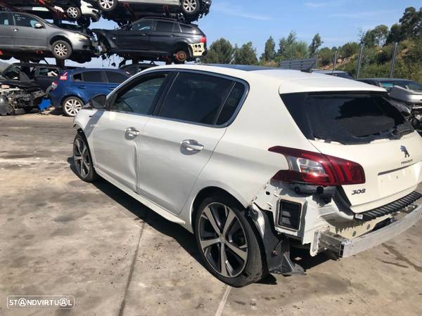 PEUGEOT 308 2.0 BLUE HDI GT-LINE DE 2016 PARA PEÇAS - 2