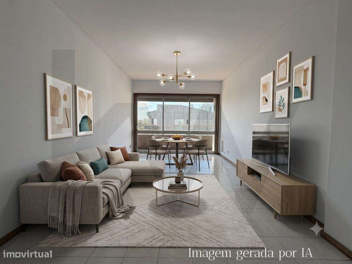 Apartamento T2 com varanda - Devesas-3