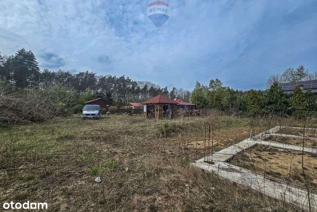 Leonów: Dom w budowie na działce 1304 m² Media! - Pełny obrazek: 5/6