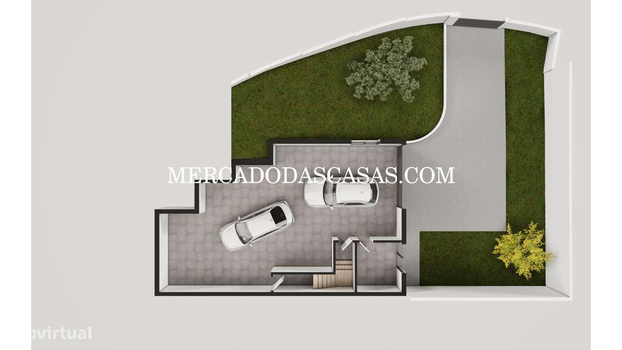 Moradia T3 com cave e grande jardim - Grande imagem: 4/10