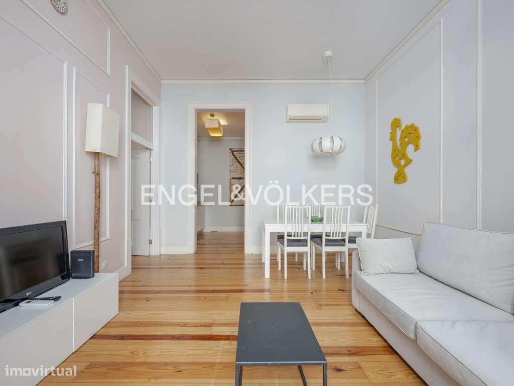 Charmoso T2 no centro de Lisboa - Grande imagem: 2/31