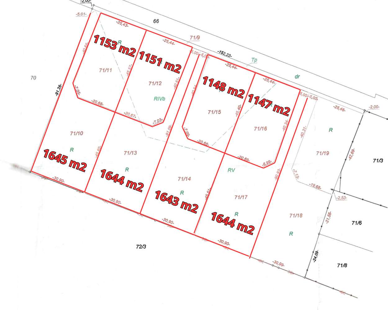 Kompleks działek | 1150 m2/1650 m2 | 5 min. od Rawy Mazowieckiej NIWNA - Pełny obrazek: 5/19