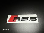 Set embleme Premium Audi RS5 Negru / Roșu - 3