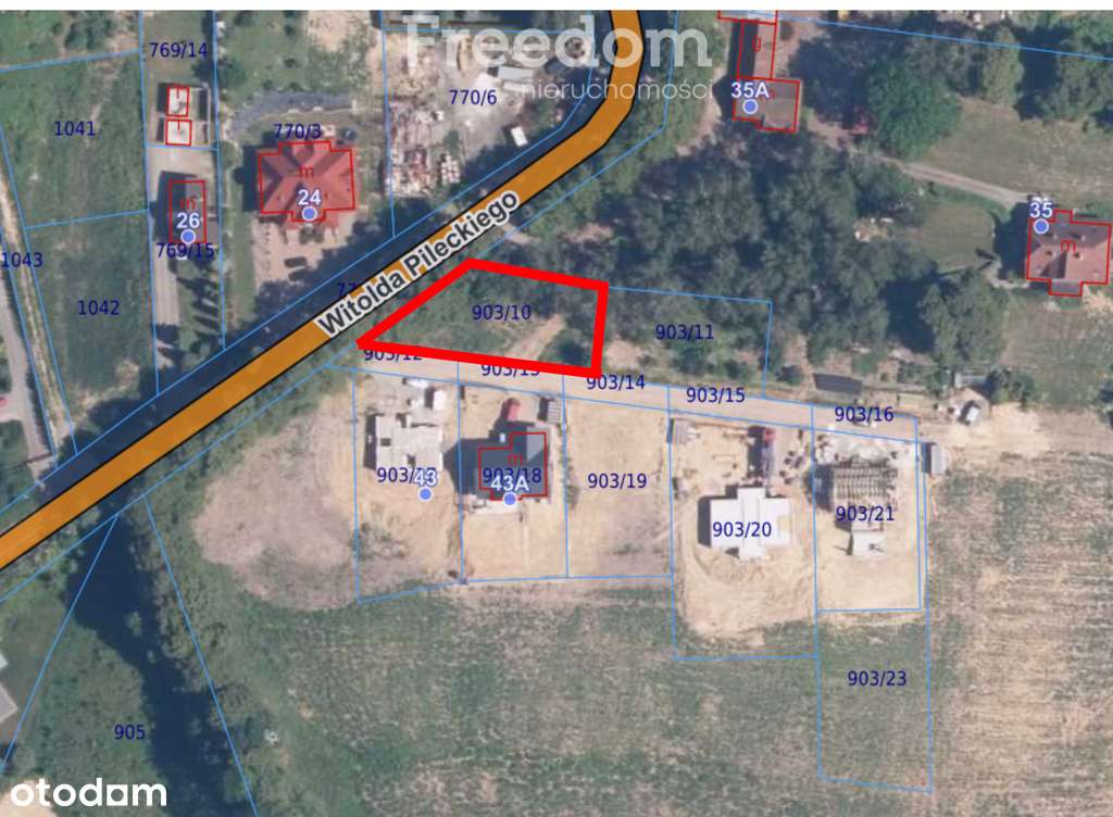 Działka pod dom, usługi  w znakomitym położeniu - Pełny obrazek: 5/5